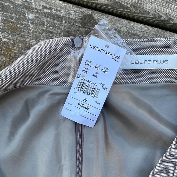 NWT Laura Plus Lined Skirt - Picture 4 of 6